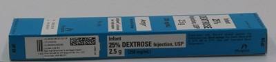 Serialized Label On Carton (51662 1213 1 Infant Dextrose 25 Label)